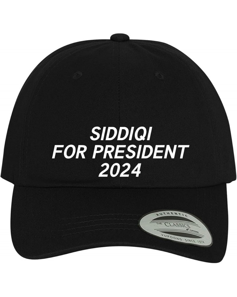 Siddiqi for President 2024 - Comfortable Dad Hat Baseball Cap Black $15.32 Baseball Caps