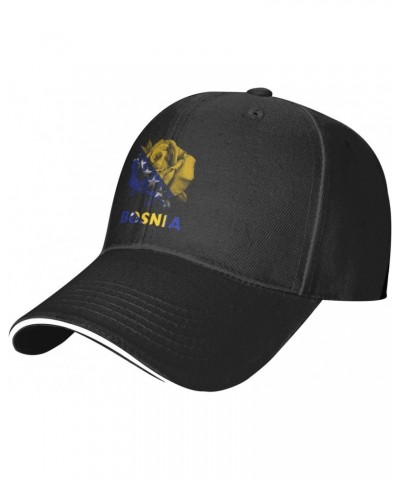 Bosnia Flag Rose Baseball Cap Dad Trucker Flat Classic Adjustable Hats Men Women Hat Uv Protection Sun Protection $11.20 Base...