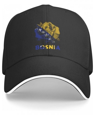 Bosnia Flag Rose Baseball Cap Dad Trucker Flat Classic Adjustable Hats Men Women Hat Uv Protection Sun Protection $11.20 Base...