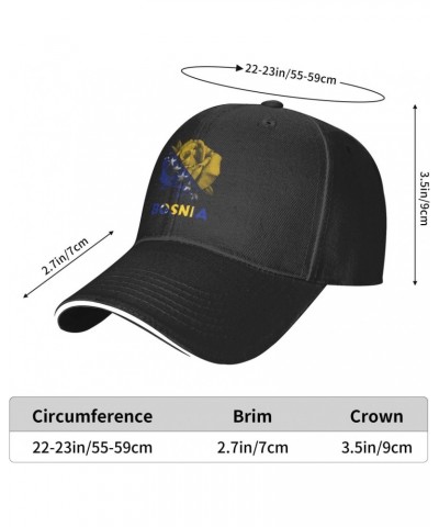 Bosnia Flag Rose Baseball Cap Dad Trucker Flat Classic Adjustable Hats Men Women Hat Uv Protection Sun Protection $11.20 Base...