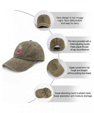 in October we wear Pink Hats Womens Summer hat Pigment Black Custom hat Gifts for Her Baseball Caps Pigment Khaki $11.39 Sun ...