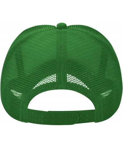 Durham Bulls Logo Trucker Hats for Both Men and Women - Mesh Baseball Snapback Hats Green $10.08 Baseball Caps