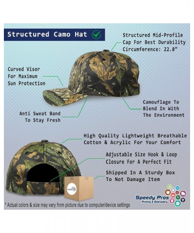 Custom Camo Baseball Cap I (Love) Tobogganing Red Heart Sports Lovers Cotton Forest Tree Green Design Only $12.00 Baseball Caps