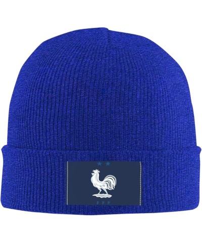 France Team Logo Stretch Knit Hat for Men Women Winter Warm Cap Blue $8.33 Skullies & Beanies