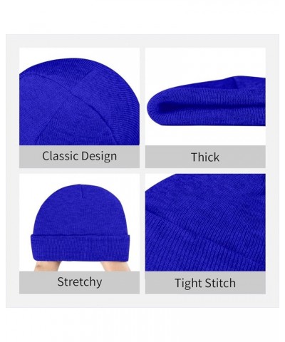 France Team Logo Stretch Knit Hat for Men Women Winter Warm Cap Blue $8.33 Skullies & Beanies