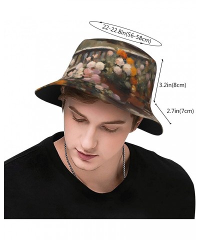 Bucket Hat Unisex Trendy Lightweight Outdoor Summer Beach Vacation Hat for Men Women Beautiful Eiffel Tower Black $13.27 Buck...