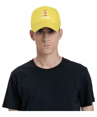 Canada It's in My DNA Baseball Cap for Men Women Dad Hat Classic Adjustable Golf Hats Yellow $10.28 Baseball Caps