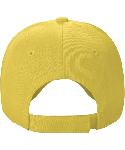 Canada It's in My DNA Baseball Cap for Men Women Dad Hat Classic Adjustable Golf Hats Yellow $10.28 Baseball Caps