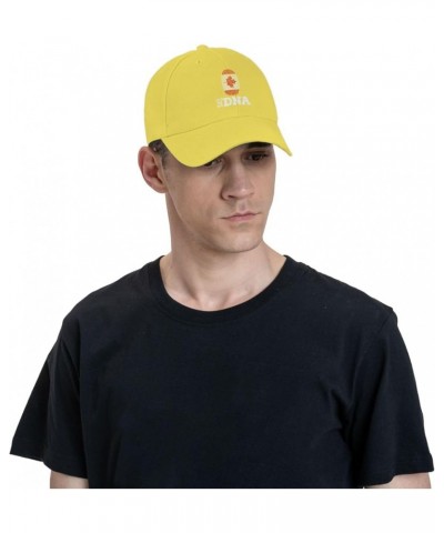 Canada It's in My DNA Baseball Cap for Men Women Dad Hat Classic Adjustable Golf Hats Yellow $10.28 Baseball Caps