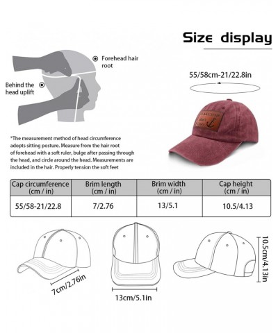 Lake Hair Don't Care Golf hat Trendy Cycling Hats Gifts for Son Who Like Engraved,Hiking Hat Suitable Deep Rose $15.49 Baseba...