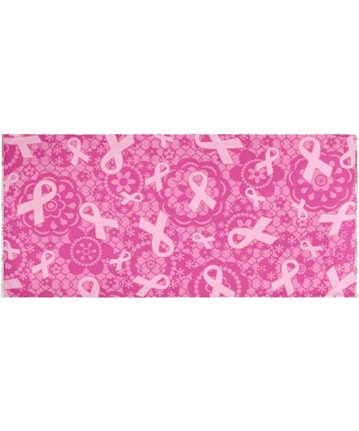 Women's Scarf Shawl Scarves Fall Winter Weather Scarves And Wraps Pink Ribbon - Breast Cancer Awareness $11.75 Scarves