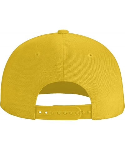 Seal of Chicago, Illinois Baseball Cap for Men Women Snapback Hat Trucker Flat Bill Caps Sun Hat Yellow $10.23 Baseball Caps