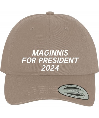 Maginnis for President 2024 - Comfortable Dad Hat Baseball Cap Khaki $14.99 Baseball Caps