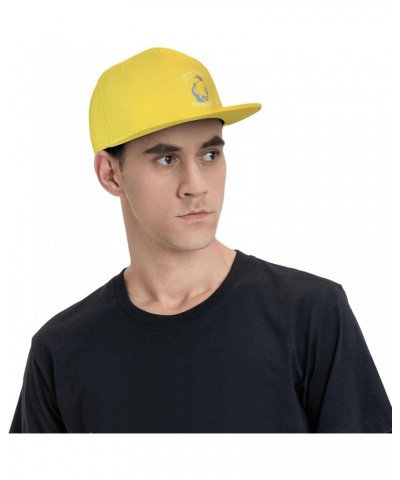 Women's and Men's Baseball Caps Whatever Floats Your Goat Classic Dad Hat Adjustable Casquette Cap,Black Yellow $10.46 Baseba...