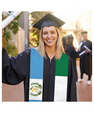 Guatemala Flag and Mexico Flag Graduation Stole 72 inches 2024 Graduation Sash Shawl White 7 $13.27 Scarves