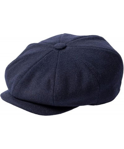 Adult Solid Color Newsboy Caps for Men Flat Cap Wool Blend Driving Hat Beret Male Herringbone Ivy Hats Dark Grey $15.05 Newsb...