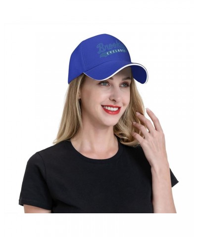 Brooklyn Cyclones Unisex Classic Hat Adjustable Fashion Casquette for Men Women Blue $11.94 Baseball Caps