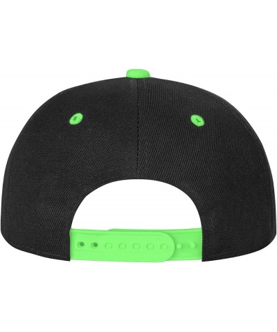 The Frog Sitting on The Rock Baseball Cap for Men Women Snapback Hat Adjustable Flat Bill Hats Green $12.11 Baseball Caps