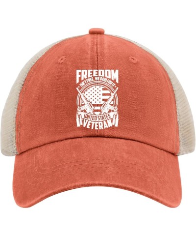 Freedom Isn't Free we Paid for it United States Veteran Baseball Cap Garden hat AllBlack Womens Bucket hat Gifts Saffron02 $1...