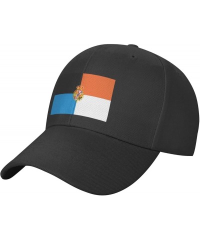 Adjustable Flag of La Mancha (with COA) Baseball Cap Women Men Hat Truck Driver Baseball Caps Sun Hats Black $10.06 Baseball ...