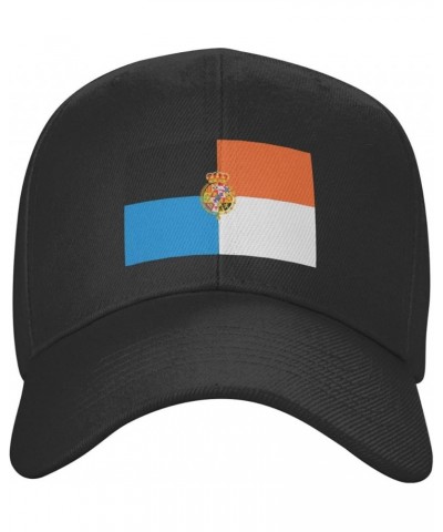 Adjustable Flag of La Mancha (with COA) Baseball Cap Women Men Hat Truck Driver Baseball Caps Sun Hats Black $10.06 Baseball ...