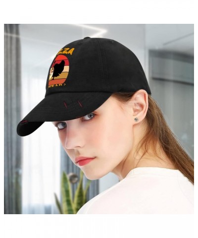 Womens Hat Thanksgiving Vintage Cap for Womens Golf Cap Light Weight Pizza insteadd Sun Visor Hat $7.64 Visors