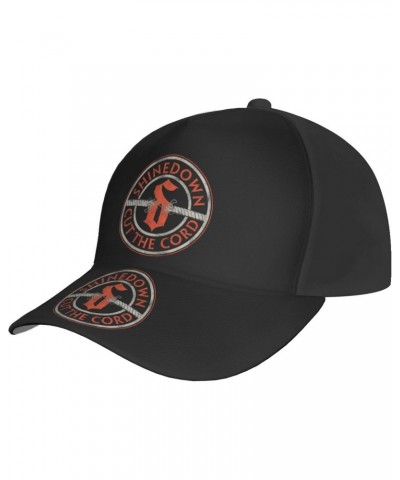 Shinedowns Classic Adult Baseball Cap Adjustable Sports Hat Dad Hat Curved Brim Unisex Black $10.59 Baseball Caps