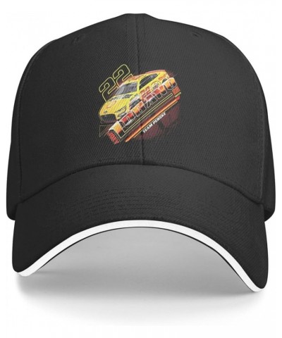 Joey Logano 22 Baseball Cap Sports Beach Sun Classic Back Buckle Brim Adjustable Hat Travel Black $11.95 Baseball Caps