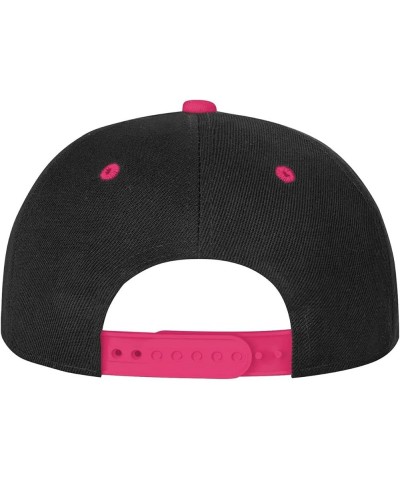 Cool Bunny Baseball Cap for Men Women Snapback Hat Adjustable Flat Bill Hats Pink $13.35 Baseball Caps