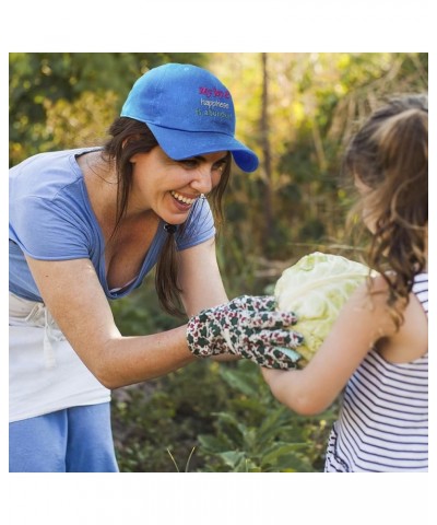 Soft Baseball Cap My Joy & Happiness is Abundant Cotton Dad Hats for Men & Women Purple $16.51 Baseball Caps