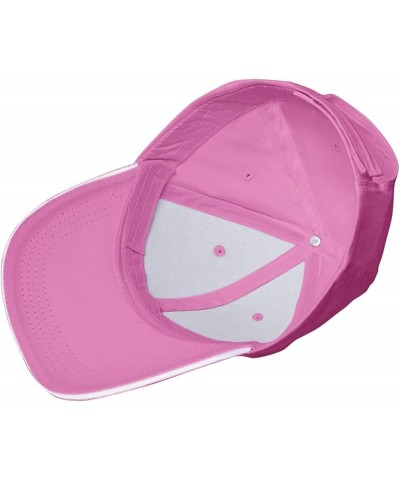 Breast Cancer Awareness Pink Ribbon Baseball Cap Hat Mens Women's Washed Cool Cap Adjustable Snapback Travel Hat Pink $10.44 ...