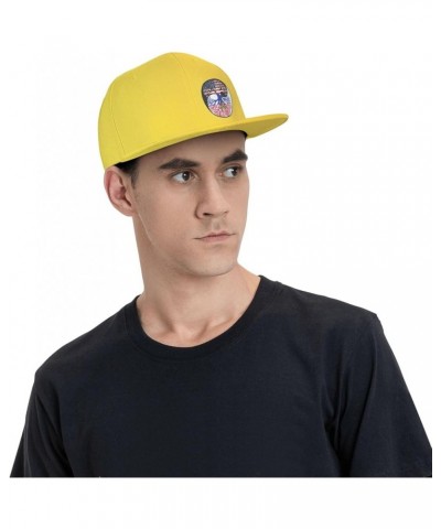 Snapback Baseball Cap Yin Yang Tree Haiti Flag Hat Yellow $9.65 Baseball Caps