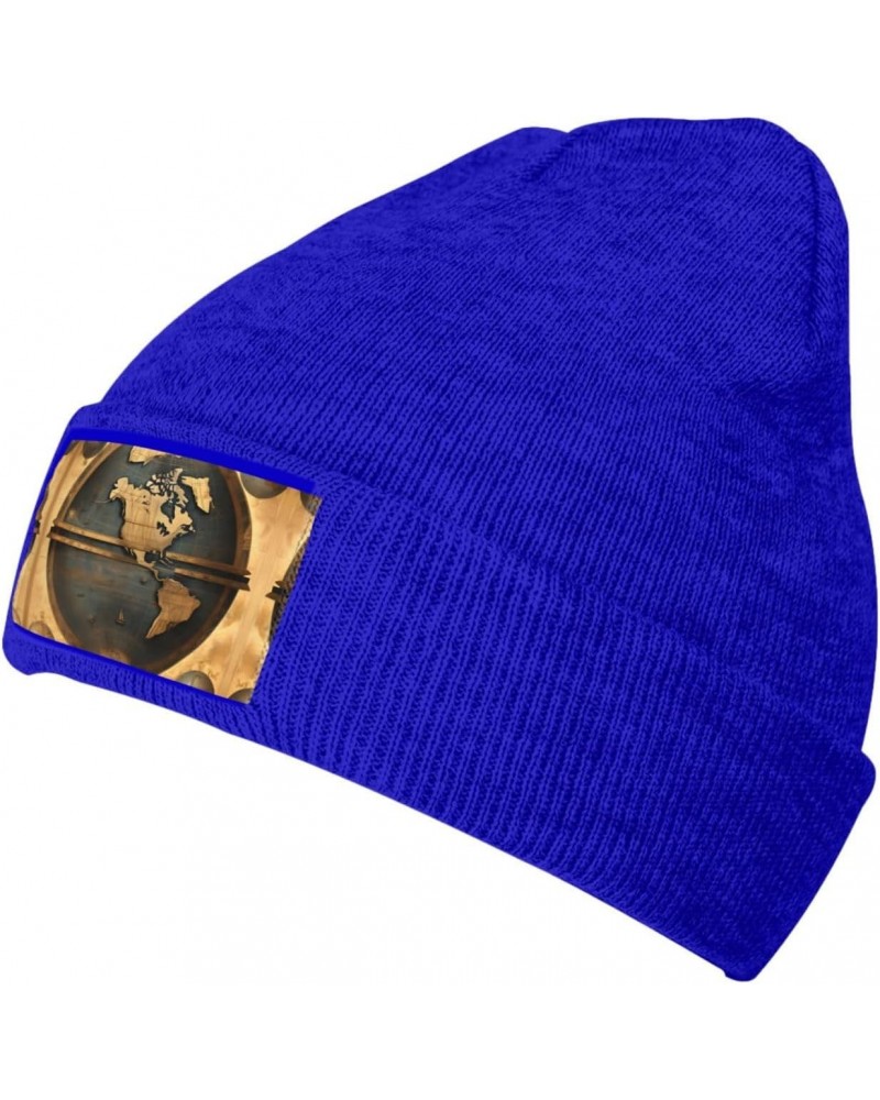 Ancient World Globe Fashionable Adult Knitted Cap,Casual Cap for Men and Women,for Outdoor Leisure Activities $12.85 Skullies...