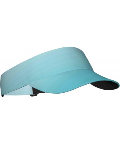 Fashionable Visor Sun Hats for Women,Sport Empty Top Baseball Sun Cap Turquoise_17 $17.46 Visors