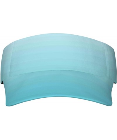 Fashionable Visor Sun Hats for Women,Sport Empty Top Baseball Sun Cap Turquoise_17 $17.46 Visors