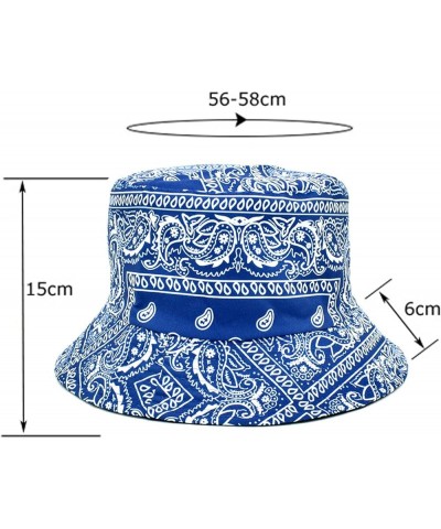 Bucket Hat for Men Women Cute Flower Print Fisherman Hats Reversible Cotton Summer Beach Cap Everyday Headwear Purple-2 $7.79...