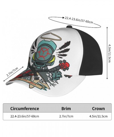 Anime FLCL Fooly Cooly Baseball Cap Adjustable Sport Chapeau Summer Sun Hat for Camping Party Travel Outdoor Black $11.17 Bas...