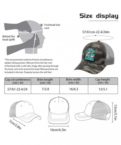 Baseball Hat A Nurse is Compassion in Scrubs Dad Hats for Teen Graphic Mesh Snapbacks for Gifts Camo $12.24 Baseball Caps