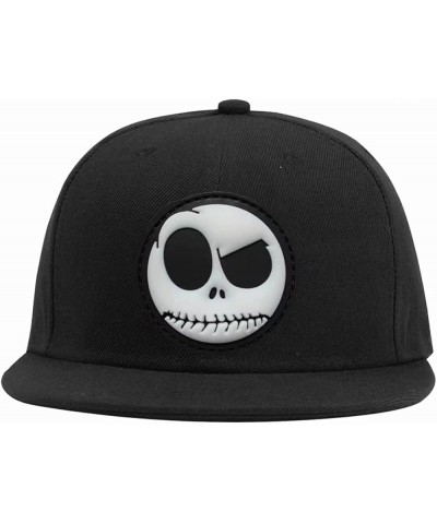 Classic Snapback Hats Skull Embroidery Adjustable Flat Bill Hat Unisex Baseball Caps 24hat $13.51 Baseball Caps