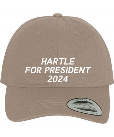 Hartle for President 2024 - Comfortable Dad Hat Baseball Cap Khaki $14.34 Baseball Caps