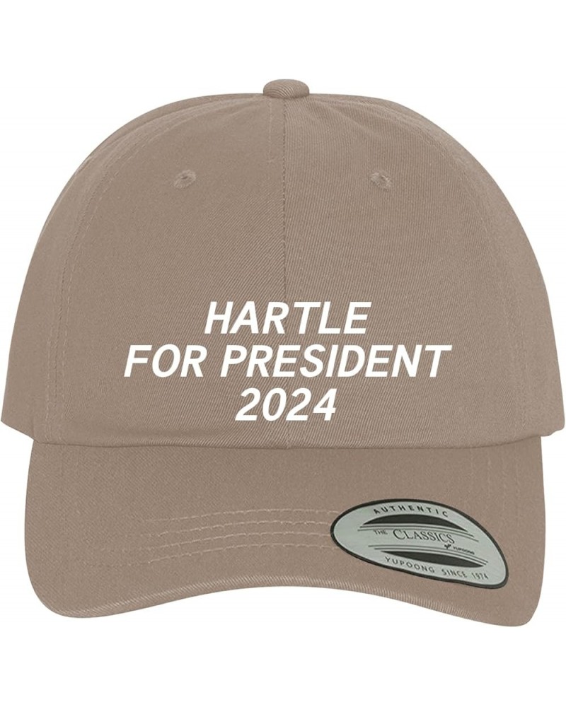 Hartle for President 2024 - Comfortable Dad Hat Baseball Cap Khaki $14.34 Baseball Caps