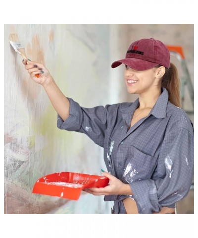 Custom Soft Washed Baseball Cap I (Love) Bodybuilding Red Heart Sports Lovers Grey Design Only $15.29 Baseball Caps