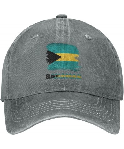 Vintage Bahamas Bahamian Flag Baseball Cap Casquette Hat for Men Women Gray $8.85 Baseball Caps