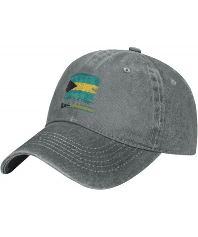 Vintage Bahamas Bahamian Flag Baseball Cap Casquette Hat for Men Women Gray $8.85 Baseball Caps