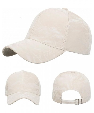 Hats Work Fashion Leisure Women Men Sport Solid Breathable Beach Baseball Cap Hip Hop Hat Sun Hat Beige $7.60 Baseball Caps