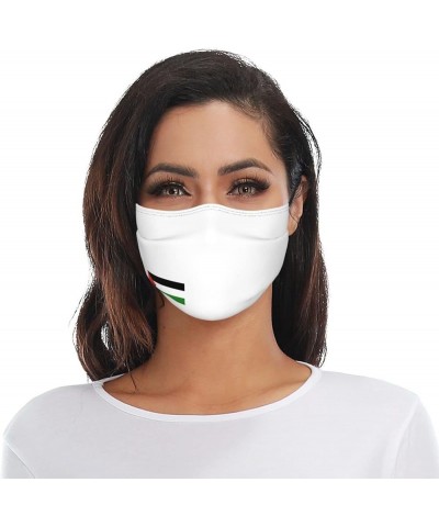 Palestine Flag Face Mask Washable Reusable Adults Breathable with 2 Filters Black $11.66 Balaclavas