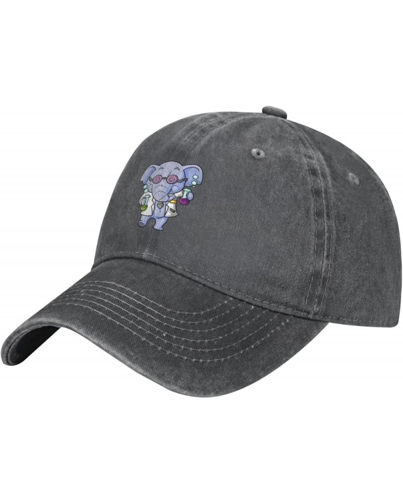 Scientists Elephants Baseball Cap for Men Women Hats Adjustable Vintage Cowboy Hat Deep Heather $9.99 Cowboy Hats