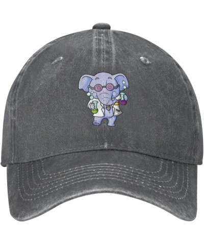 Scientists Elephants Baseball Cap for Men Women Hats Adjustable Vintage Cowboy Hat Deep Heather $9.99 Cowboy Hats