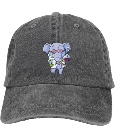 Scientists Elephants Baseball Cap for Men Women Hats Adjustable Vintage Cowboy Hat Deep Heather $9.99 Cowboy Hats