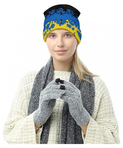 Oversized Knit Cap Winter Knit Beanie Headwear Warm Ribbed Stocking Hat Color226 $9.38 Skullies & Beanies